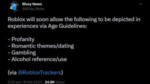 New Roblox age guidelines update is a bit sus