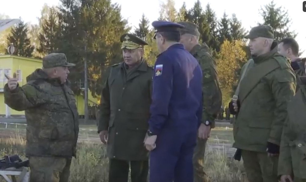 Шойгу проверил ход обучения мобилизованных / События на ТВЦ