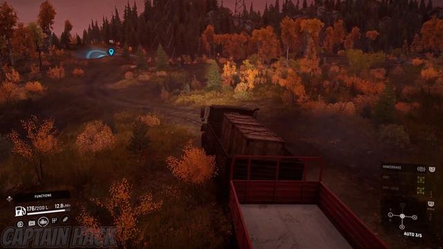SnowRunner Part 14 - Black River Michigan - Rock Slide & Stuck Trailer - ANK MK38 (UNLOCKED)