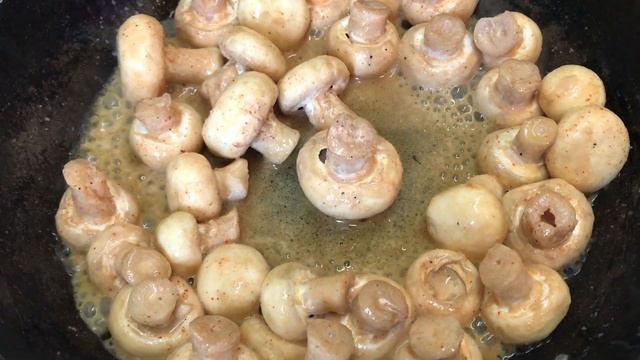 Обалденные шампиньоны в сметане, божественный рецепт. смотреть онлайн