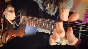 Country Blues Fingerpicking DEEP RIVER BLUES on the Martin DX Johnny Cash Guitar - Justin Johnson