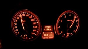 BMW 335i E92 Stage 1 acceleration 100-200 km/h