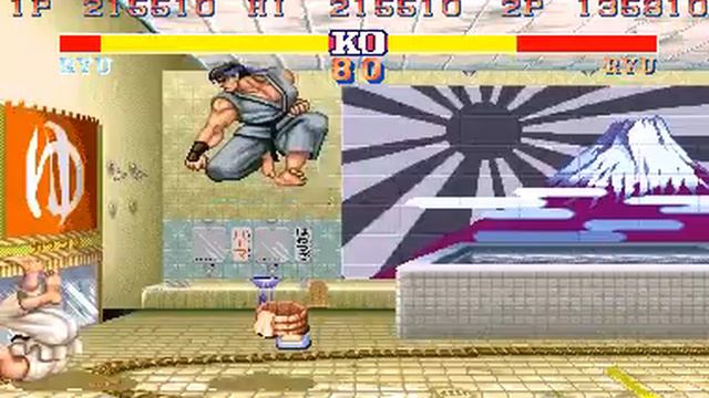 Street Fighter 2 Champion Edition - Ryu vs Ryu - Clan SUD p1 vs ChingaSalta aka DIACONO p2 - 3/4