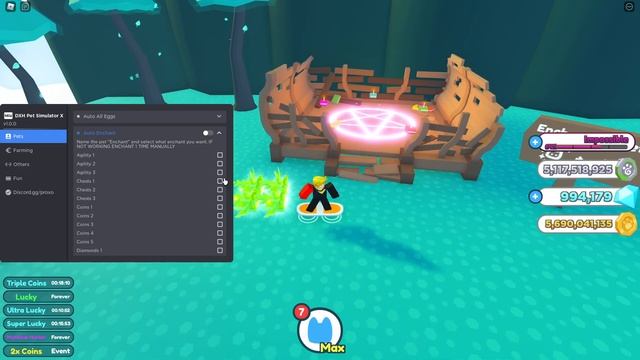 PET SIMULATOR X Script Pastebin 2022 UPDATE AUTO FARM | AUTO ENCHANT смотреть онлайн