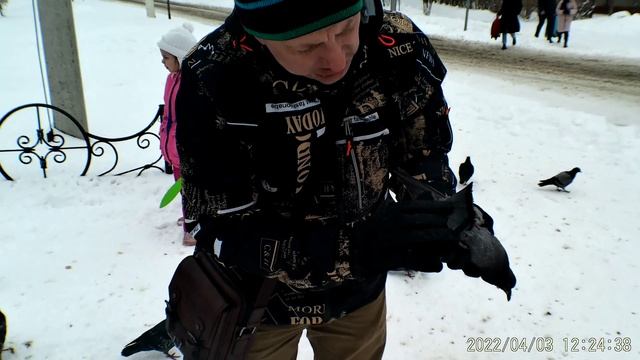 Лечение птиц. Экспресс осмотр птицы в уличных условиях..mp4
