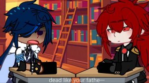 dumb ways to die || meme || genshin impact || ft. kaeya & diluc || gacha club