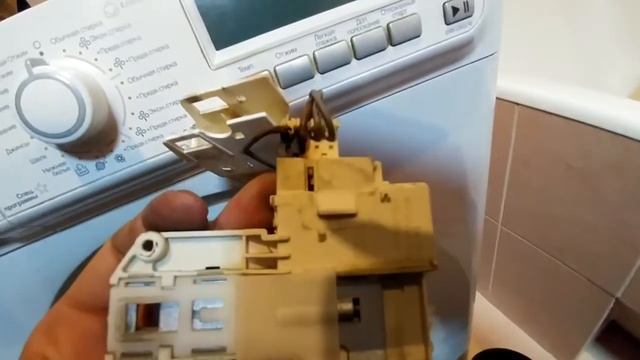 СМА Electrolux Zanussi ошибка E 41 E 40