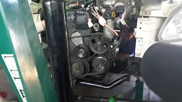 Процес установки Японского двигателя на Газель смотреть онлайн