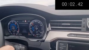 VW Passat B8 2.0 BiTDI 311Hp (Stage 1) Cold launch 2°C (35,6 F)