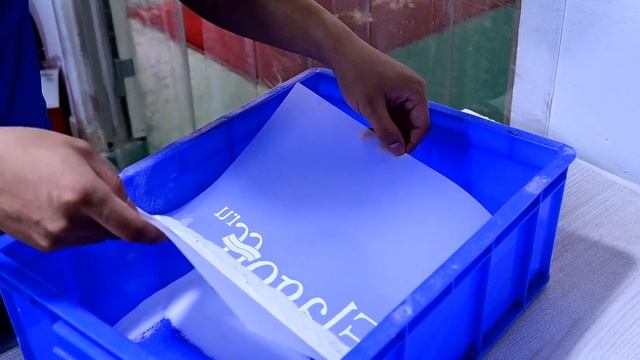 Технология DTF печати - бесконтурная термическая печать на хлопке.