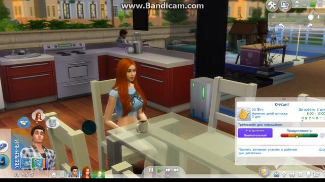 The sims 4: Играем за семейку Старов 6 часть- Работа, и мышцы! смотреть онлайн