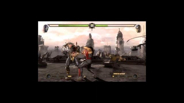 прохождение игры Mortal Kombat 9 - Лестница.часть1 смотреть онлайн