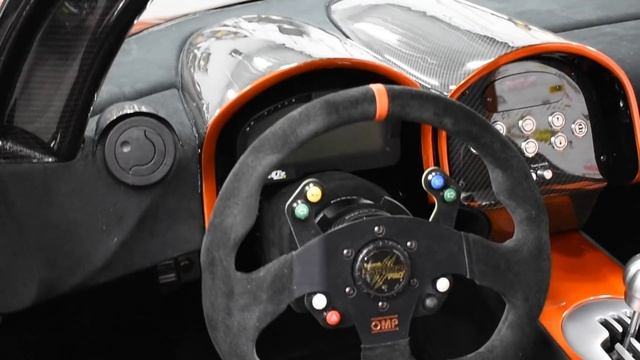Twin Turbo interior, engine