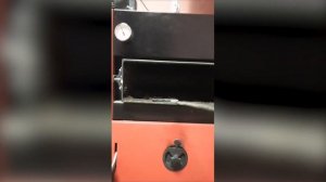 Твердотопливный котел на дровах Metal-Fach Smart Maxi. Отзыв клиента #1.