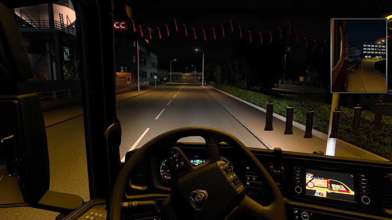 Euro Truck Simulator 2 - конвой из 2 на близкое расстояние (не более 300км)