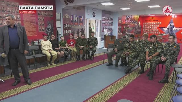 «Вахту памяти» несут лангепасские поисковики