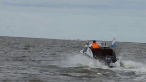 Работа спонсонов на Прогресс-4.(День ВМФ 2011)