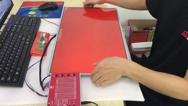 Тестирование LCD матрицы на битые пиксели. Производство телевизоров AVEL смотреть онлайн