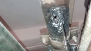 Сварка потолка на гнилой трубе с водой! Не надо бояться! Делай как...