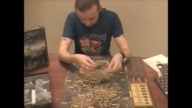 A Game of Thrones the Board Game 2nd Ed Unboxing by Grim Tree Games смотреть онлайн