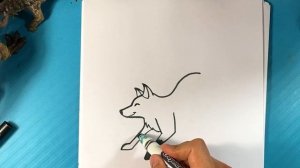 EASY How to Draw a FOX