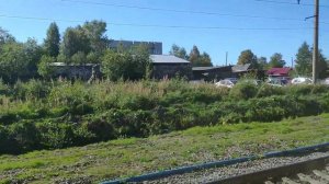 Отправляемся со станции Лоухи!!! Снято из вагона поезда №22, Питер -Мурманск,26.08.2022г.