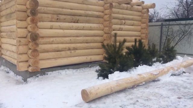 Сруб бани 5 на 7 в г.Рязань.