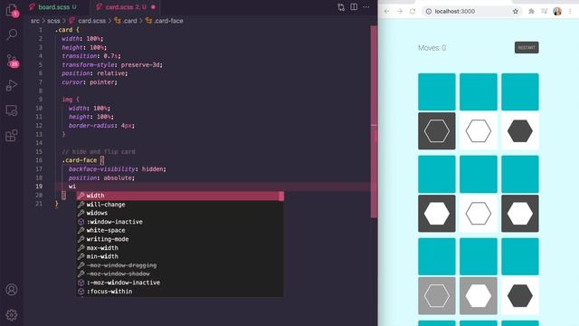 Speed Coding | Memory Game (React, TypeScript, Sass) смотреть онлайн