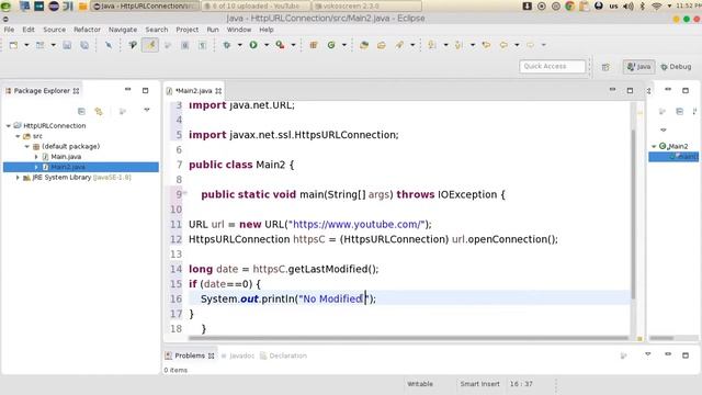 23 JAVA Networking Http & Https URL Connection смотреть онлайн