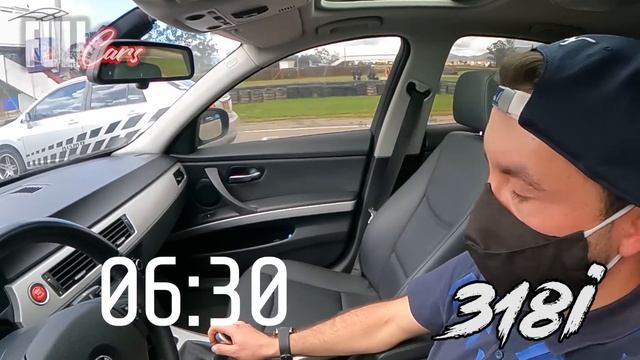 Nissan Tiida VS Bmw 318i E90 No estan preparados para esto!! смотреть онлайн