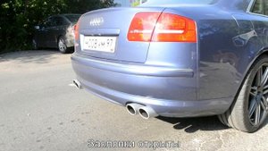 Выхлоп с изменяемой геометрией и равнодлинными коллекторами AGP Motorsport для Audi S8 D3 V10