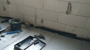 Полы первого этажа / #2 / Теплоизоляция кухни / В доме, который построил