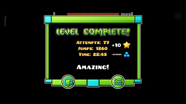 Geometry Dash [2.11] - "Thanatophobia" 100% By: Artu & More (Extreme Demon) | On Mobile - MineFord