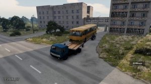 BOUGHT AN ABANDONED BUS AND REBUILT IT  -  BeamNG.drive