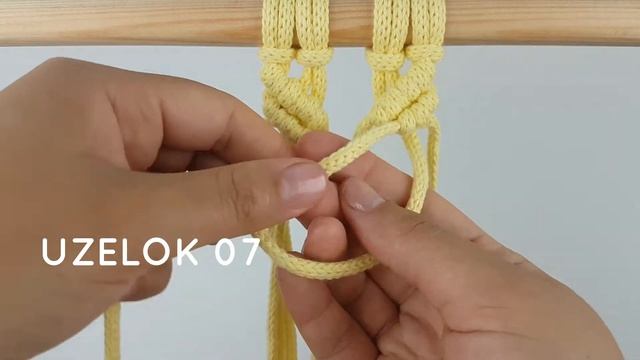 Макраме узлы шаг за шагом С БУСИНАМИ//МАКРАМЕ ДЛЯ НОВИЧКОВ/UZELOK 07