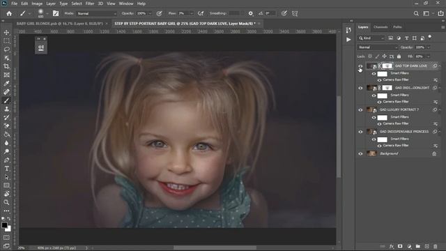 Fine Art Portrait Child   Presets   Actions Photoshop смотреть онлайн
