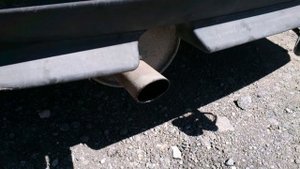 Вода из глушителя