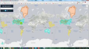 правильная карта мира 18 июль