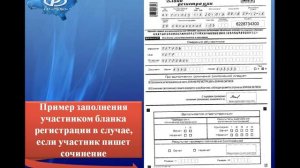 Заполнение бланков итогового сочинения изложения в 2017 году