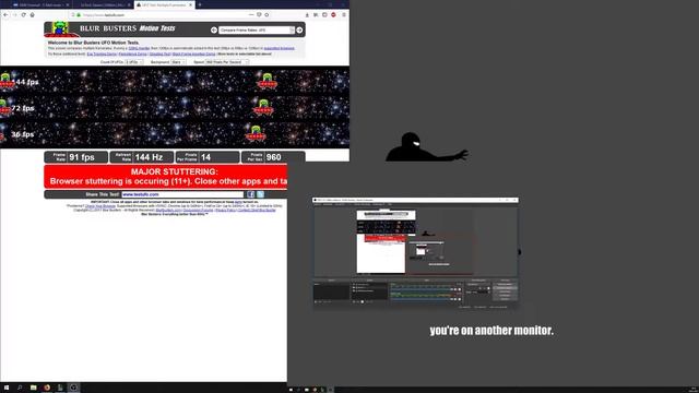 Dual Monitor (144Hz G-Sync + 60Hz Non-Gsync) Stuttering смотреть онлайн