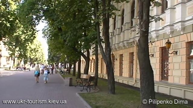 Винница. Центральная часть города. смотреть онлайн