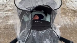 ЗИМНЯЯ ПРОГУЛКА С РЕБОРНОМ #reborndoll #rebornbaby #куклареборн