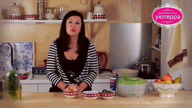 УЮТЕРРА: ВИДЕОРЕЦЕПТ -- СПАГЕТТИ С КРЕВЕТКАМИ смотреть онлайн
