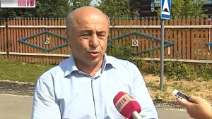 Жители Каменки Воротынского района первыми смогли оценить асфальтированный подъезд к деревне