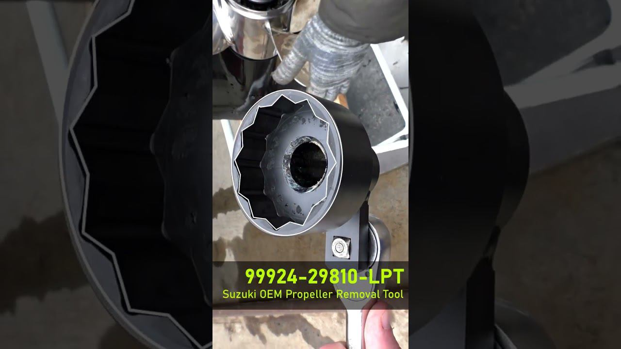 Меняем гребные винты SUZUKI #DF350A смотреть онлайн