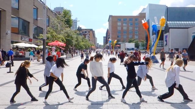 [EAST2WEST] Dancing Kpop in Public Challenge: NCT 127 - Cherry Bomb смотреть онлайн