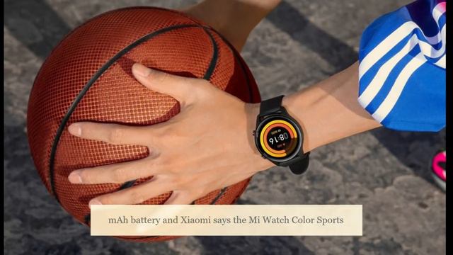 Mi Watch Color Sports Edition With 117 Sports Modes, 5ATM Water Resistance, Built in GPS Launched смотреть онлайн
