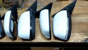 Бегущие повторители "Плазма" в зеркалах Лада Приора.