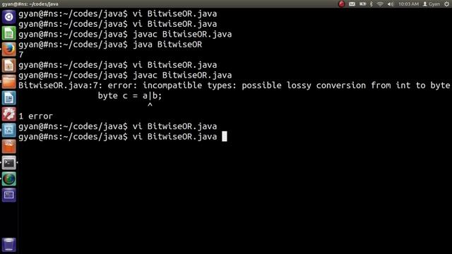 Bitwise Operators in Java | Part 3 | Bitwise OR ( | ) Operator