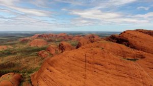 Valley of the Winds/ Kata Tjuta Drone Footage 4K Australia.  Долина Ветров Алис-Спрингс. Австралия